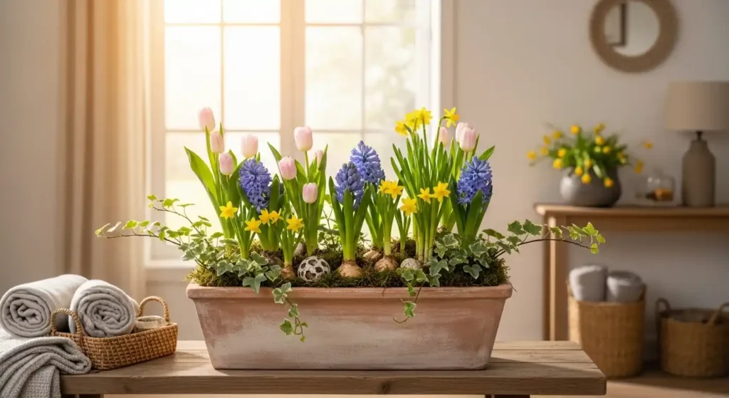 indoor-spring-planter-idea-to-refresh-your-home