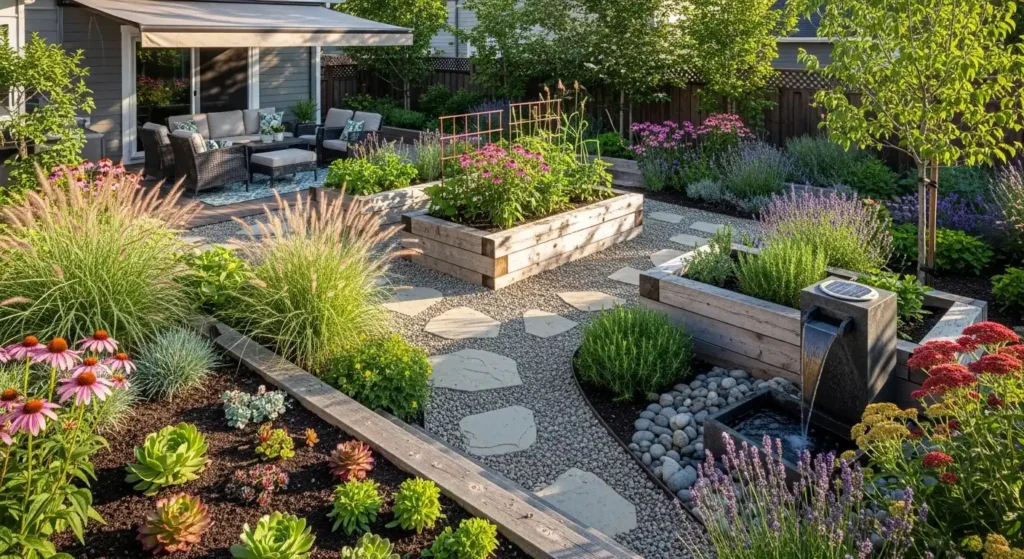 Low‑Maintenance-Backyard-Garden-Ideas-for-Busy-Homeowners