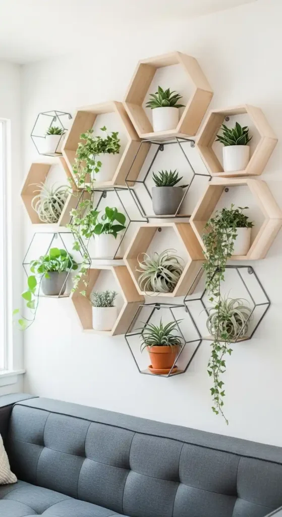 hexagon-or-geometric-wall-display