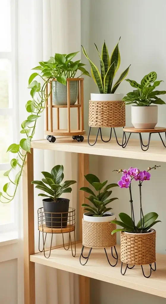 mobile-plant-carts-moveable-stands