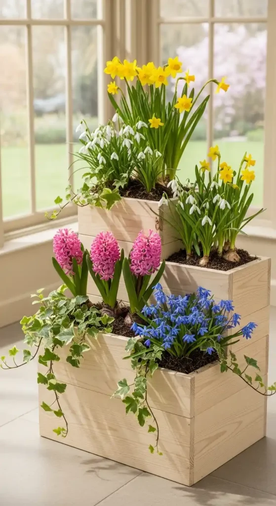 multilevel-porch-flower-planters