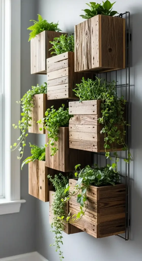 reclaimed-wood-planters