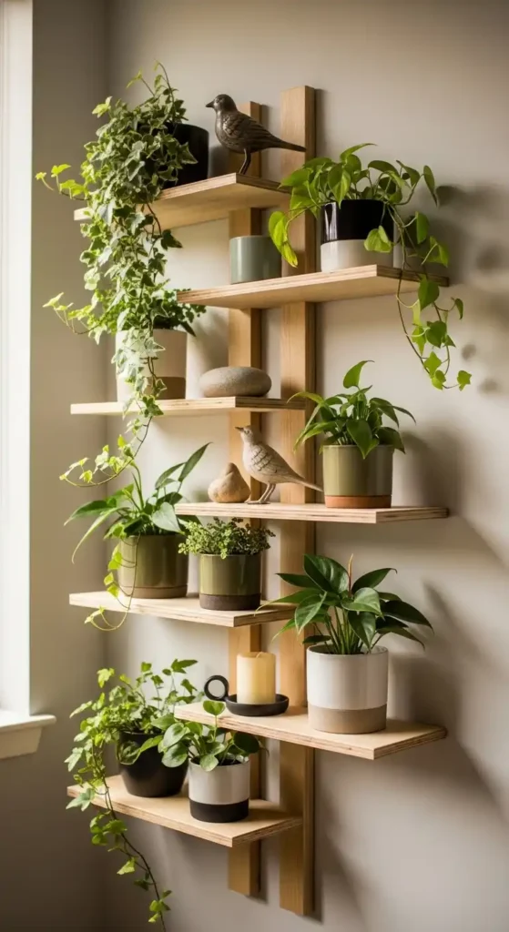 tiered-shelves-vertical-green-elevation