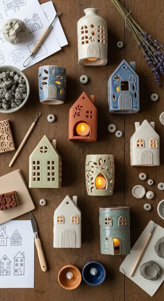 ceramic-lantern-votives