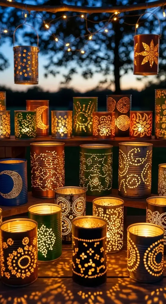 lanterns-made-from-recycled-tin-cans