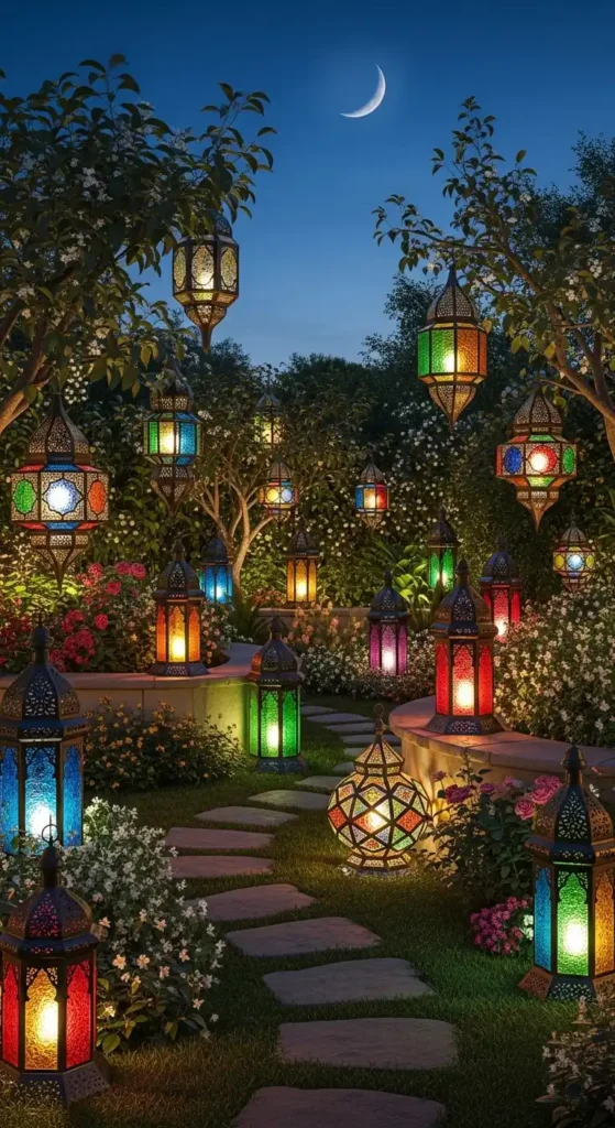 lanterns-with-colored-glass-inserts