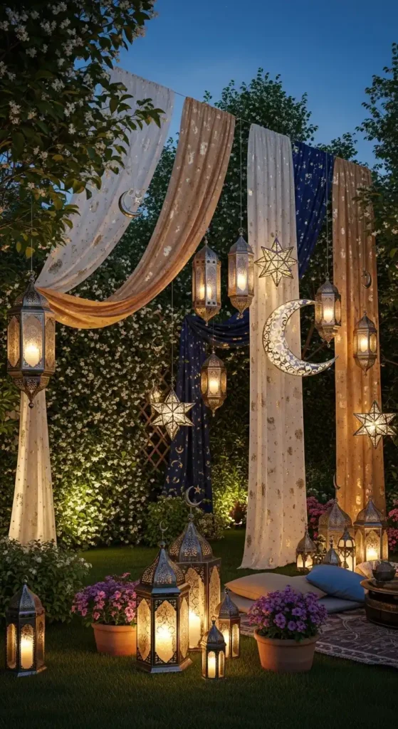 lanterns-with-hanging-fabric