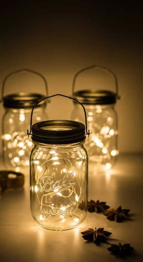 mason-jar-lanterns-with-twinkle-lights