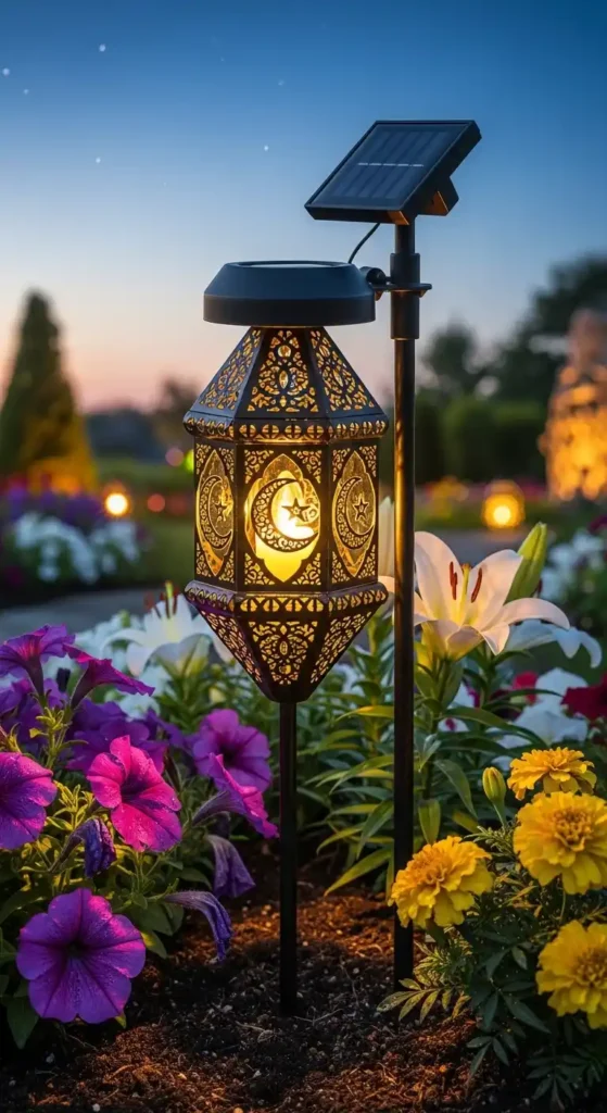 solar-powered-lantern-stakes