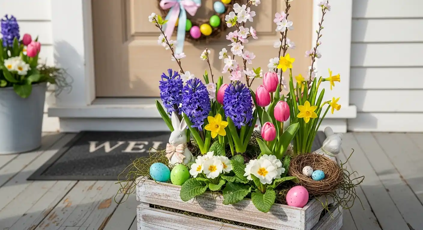 easter-front-porch-planter-ideas