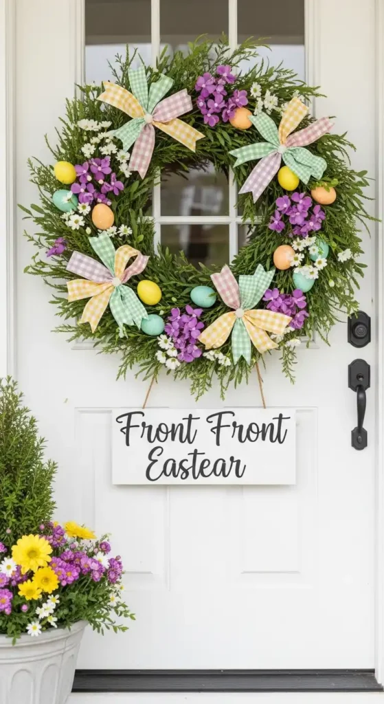 beautiful-easter-porch-wreaths
