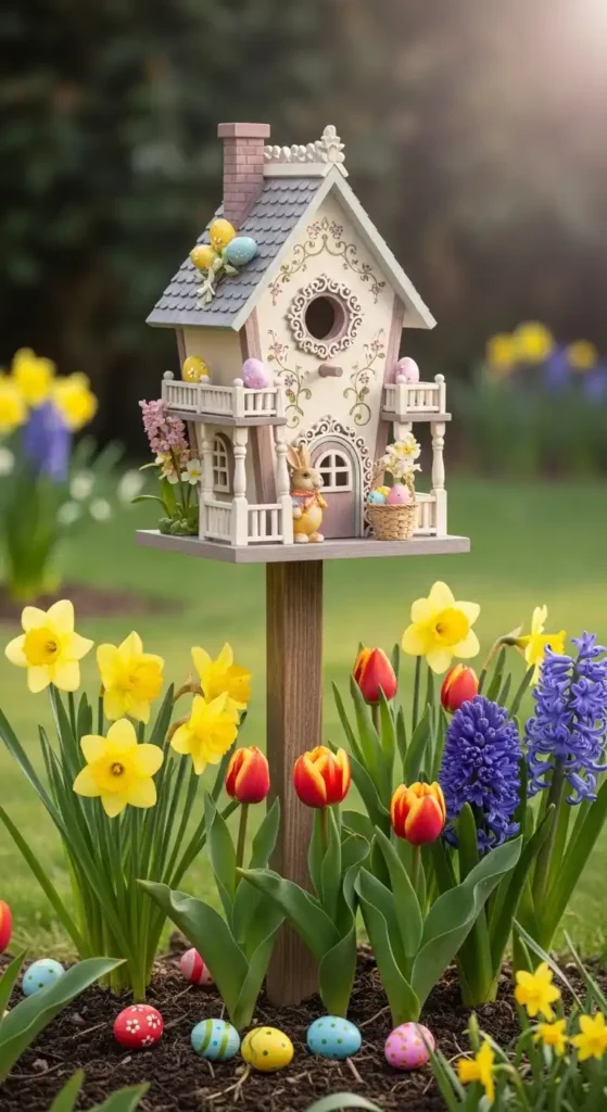 birdhouse-easter-decor