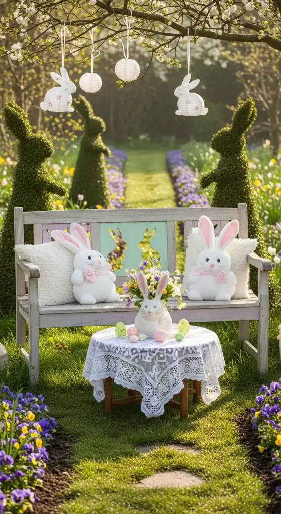 bunny-themed-garden-seating