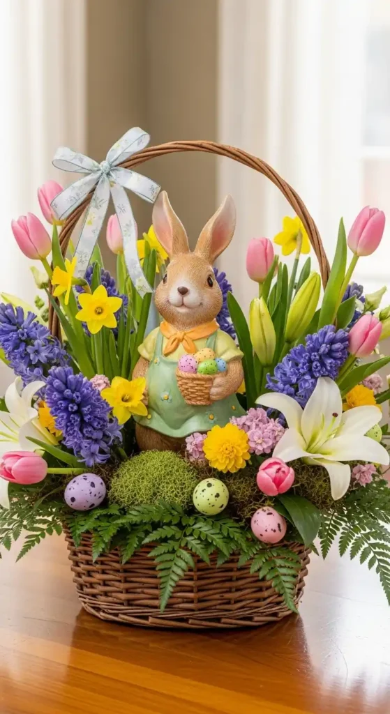 easter-bunny-floral-display