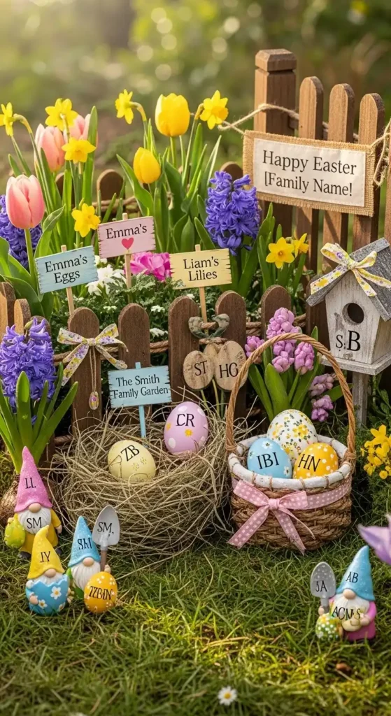 personalized-easter-garden-corner