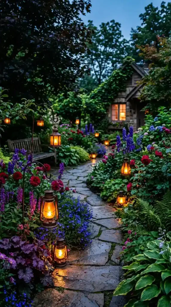 Amber-Glow-Lantern-Garden