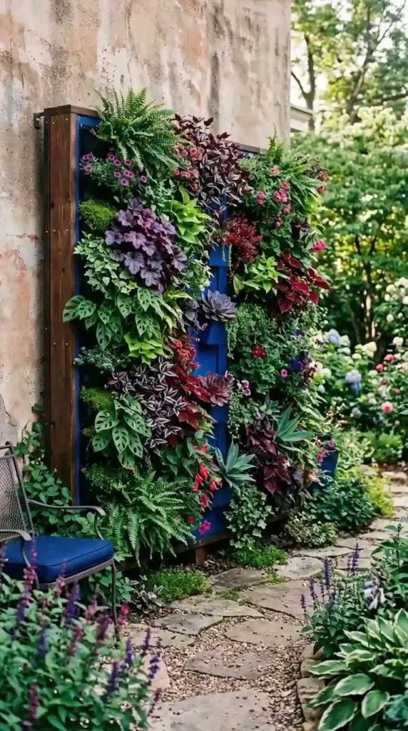 Cobalt-Blue-Vertical-Garden-Wall