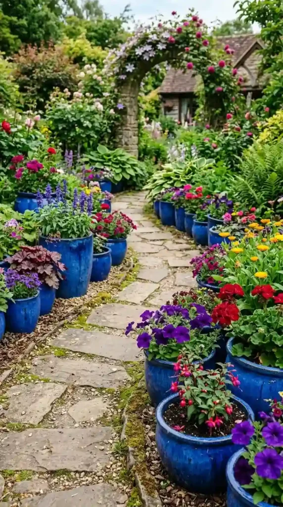 Sapphire-Blue-Planter-Pathway