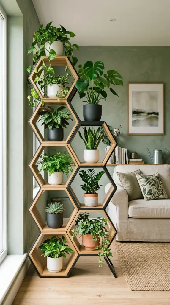 Stackable-Modular-Plant-Stand-Units