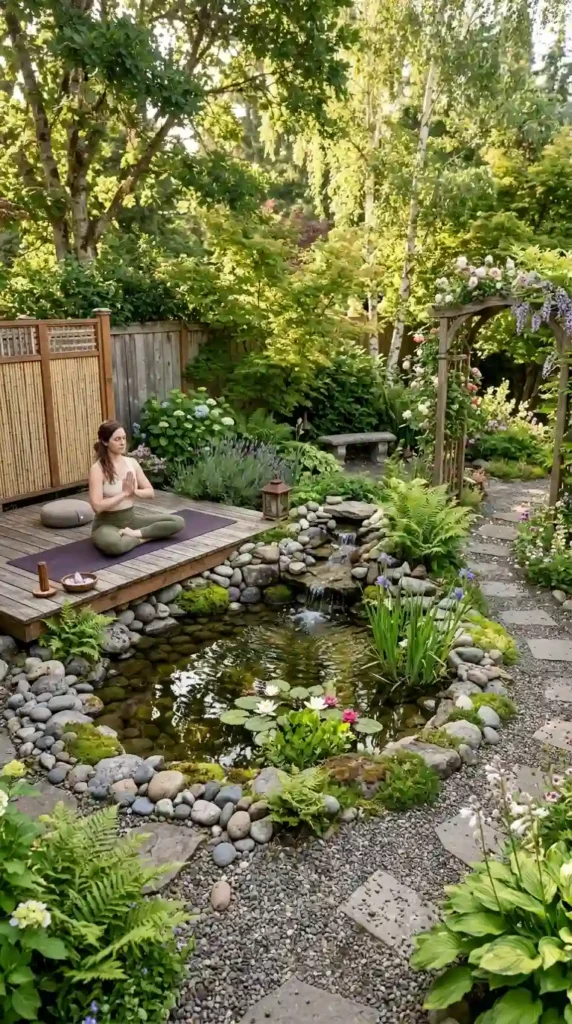 build-a-small-meditation-pond-area