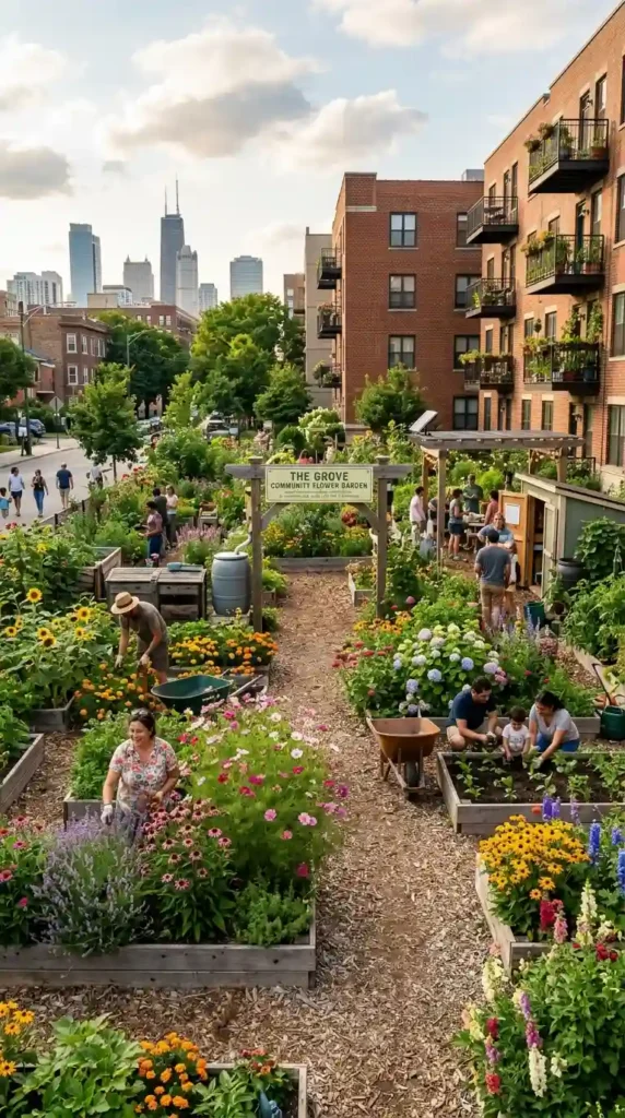 community-flower-garden-areas