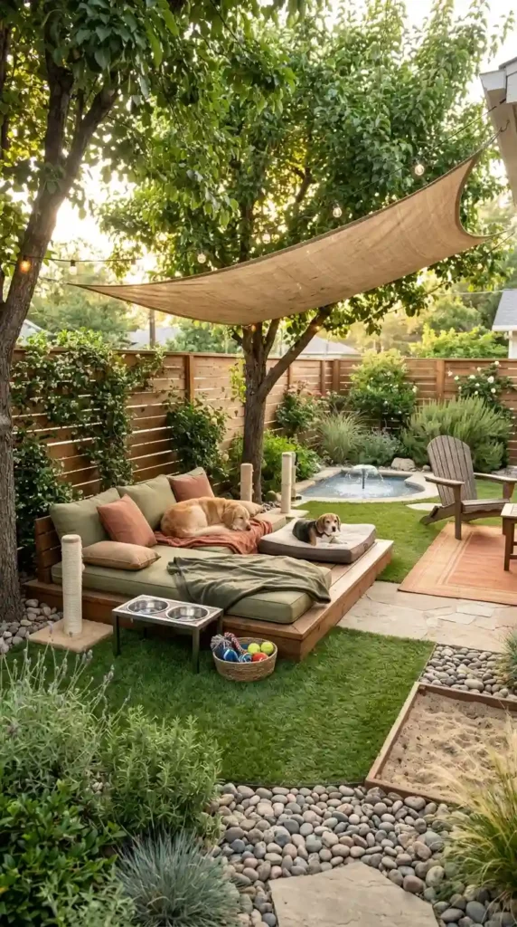 cozy-outdoor-pet-lounge