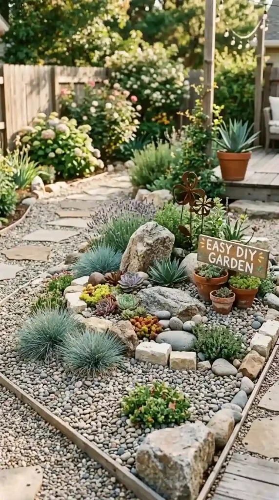gravel-and-rock-garden