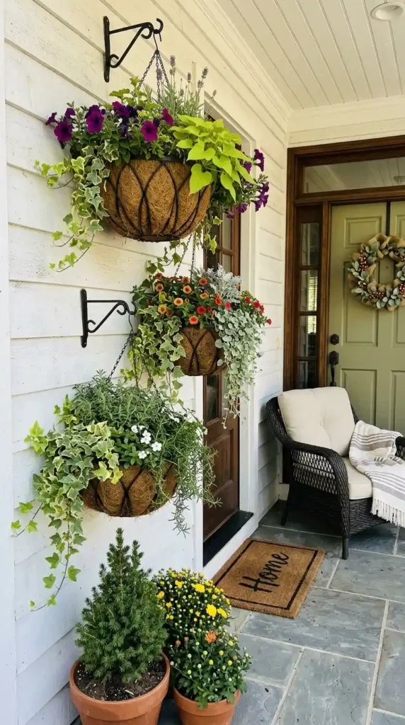 hanging-basket-wall-arrangement