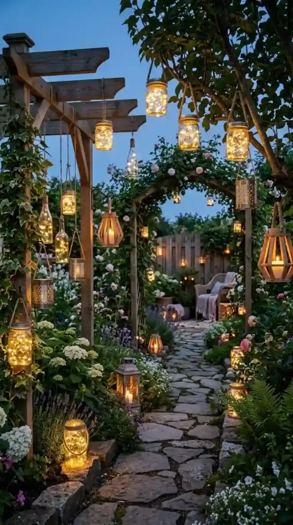 outdoor-lantern-display