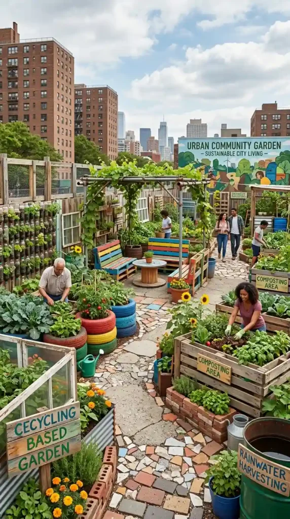 recycling-based-garden-designs