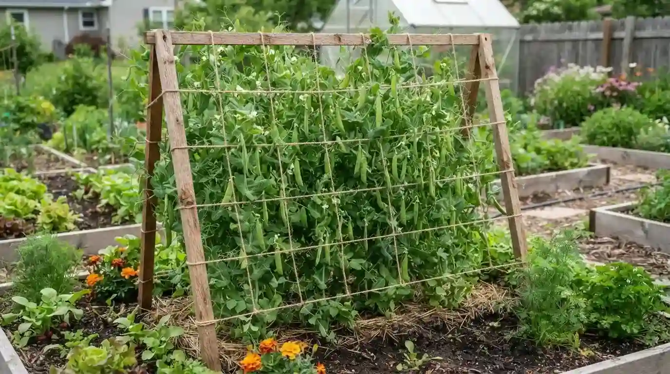 DIY-Pea-Trellis-Ideas-15-Easy-and-Budget-Friendly-Designs