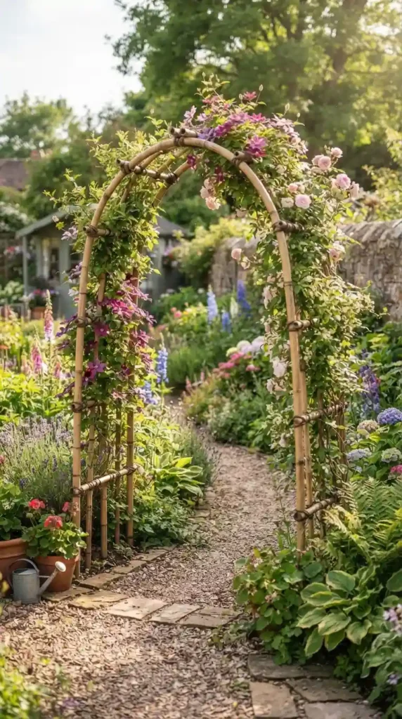 bamboo-garden-arch-trellis