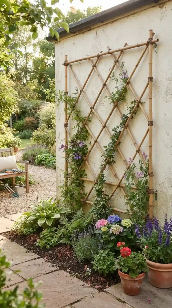 bamboo-wall-trellis-for-empty-spaces