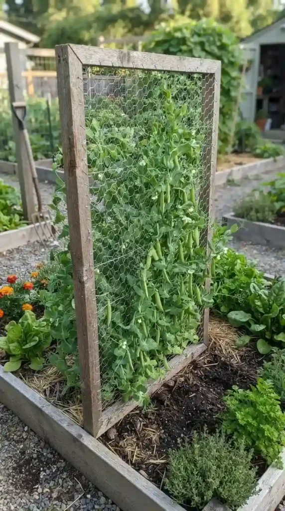 chicken-wire-frame-trellis