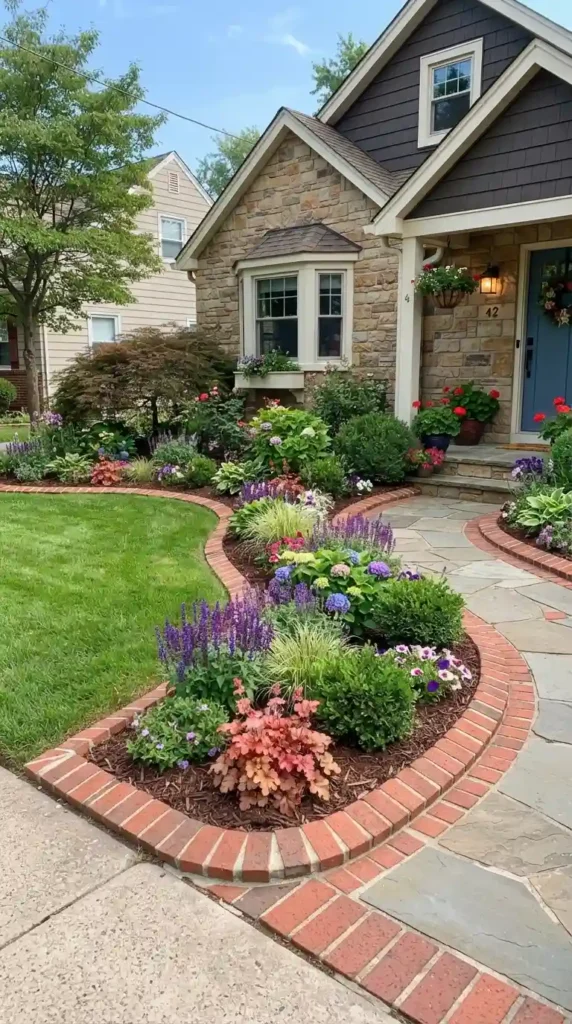 edge-garden-beds-with-brick-borders
