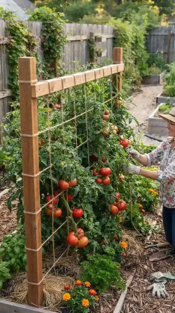 fence-tomato-trellis