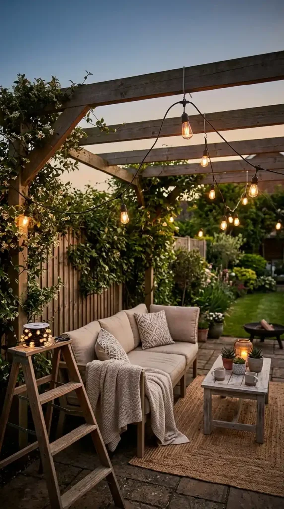 hang-string-lights-for-evening-charm