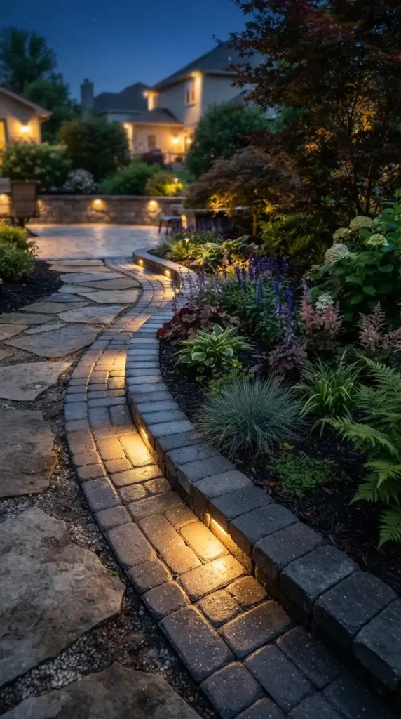 illuminated-paver-edging-with-landscape-lighting