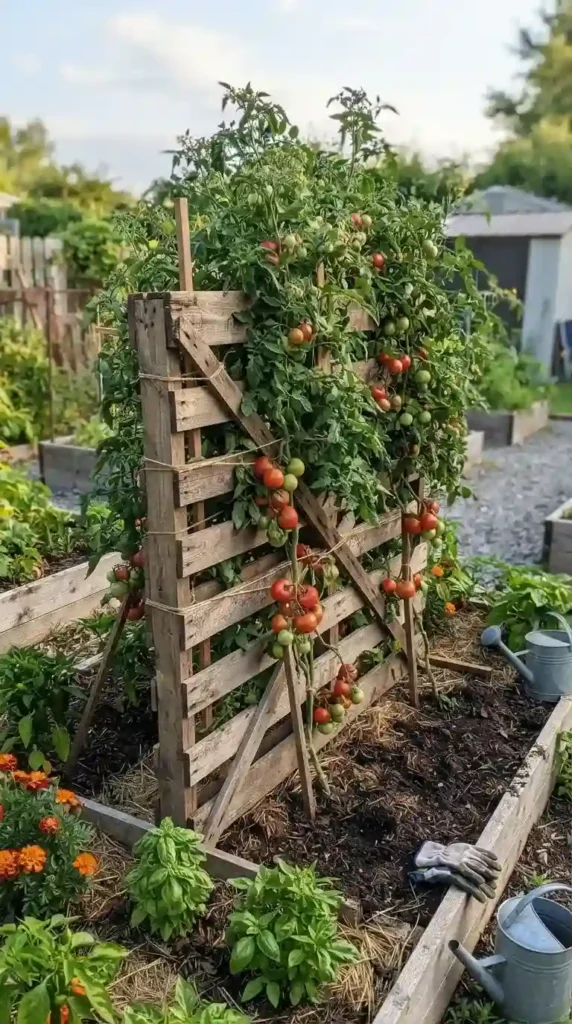 pallet-tomato-trellis