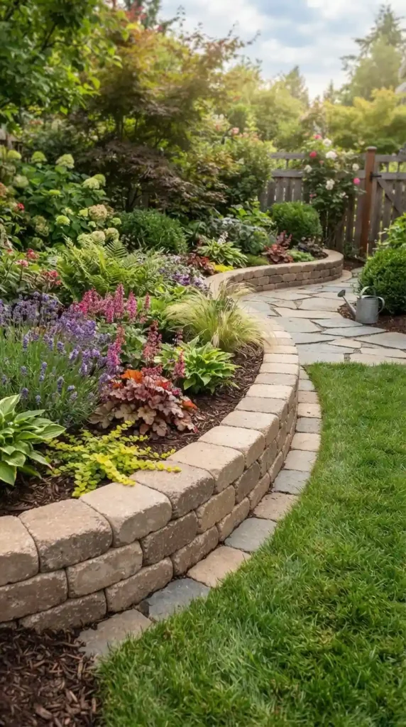 raised-paver-edging-for-garden-beds