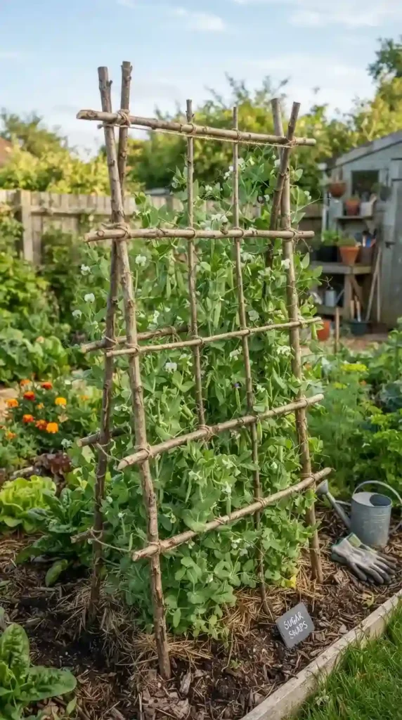 rustic-fence-trellis