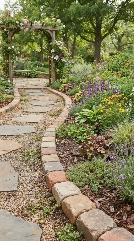 rustic-tumbled-paver-edging