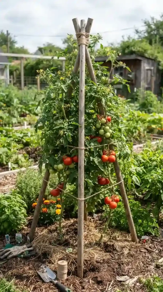 tripod-tomato-trellis